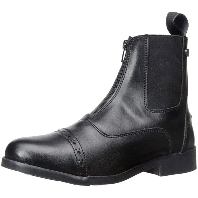 Equistar - Ladies' Zip Paddock Boot (All Weather) (Ladies 8/Black) 8 Black - Image 1